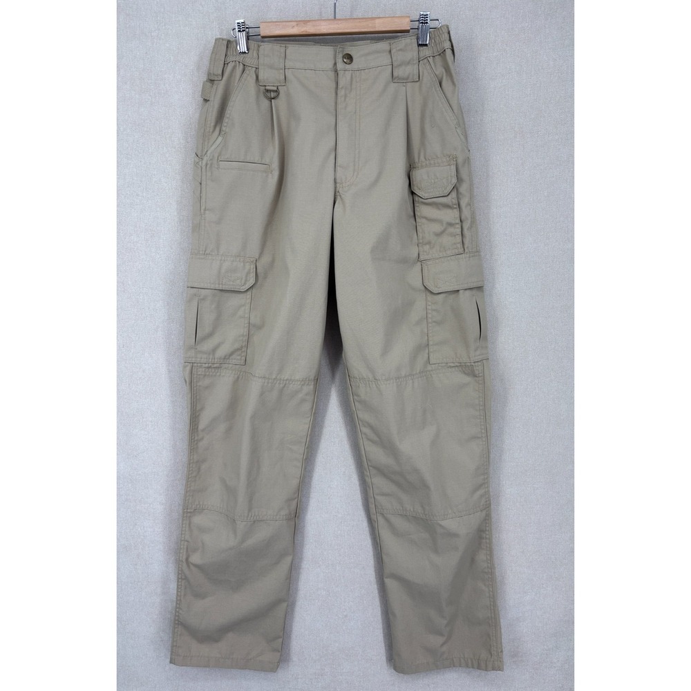 5.11 Tactical Pants Mens 32/34 Khaki Cargo Work Wear